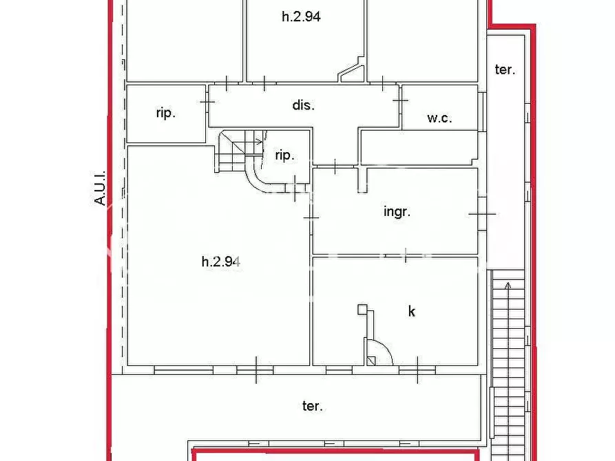 Immagine 65 di Porzione di casa in vendita  a Bientina