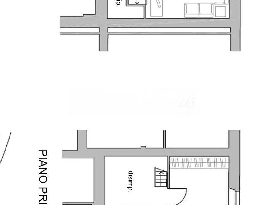 Immagine 6 di Porzione di casa in vendita  a Asciano