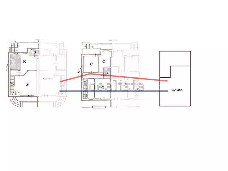 Immagine 24 di Porzione di casa in vendita  a Massa