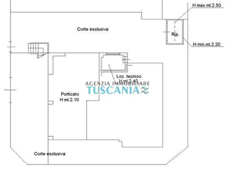 Immagine 4 di Casa indipendente in vendita  a Cecina