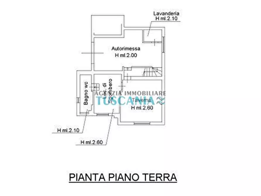 Immagine 5 di Casa indipendente in vendita  a Cecina