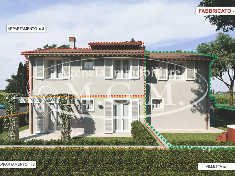 Immagine 11 di Casa trifamiliare in vendita  a Calcinaia