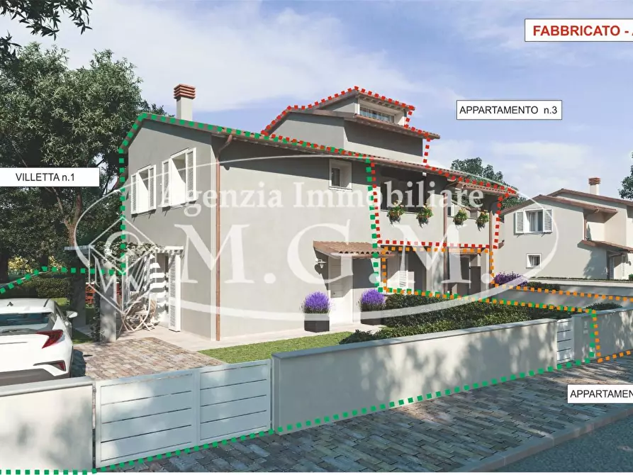 Immagine 17 di Casa trifamiliare in vendita  a Calcinaia