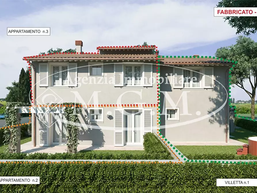 Immagine 5 di Casa trifamiliare in vendita  a Calcinaia