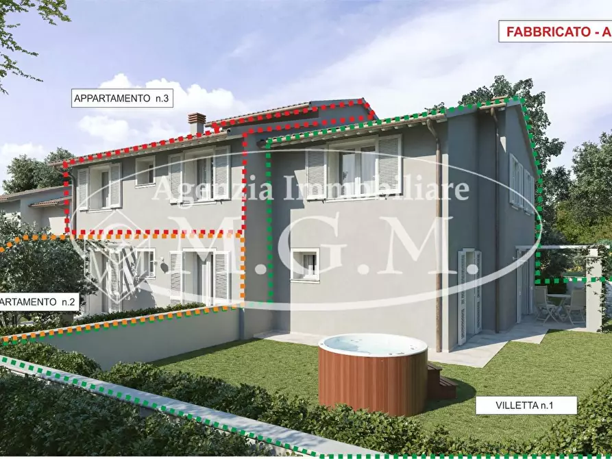 Immagine 8 di Casa trifamiliare in vendita  a Calcinaia