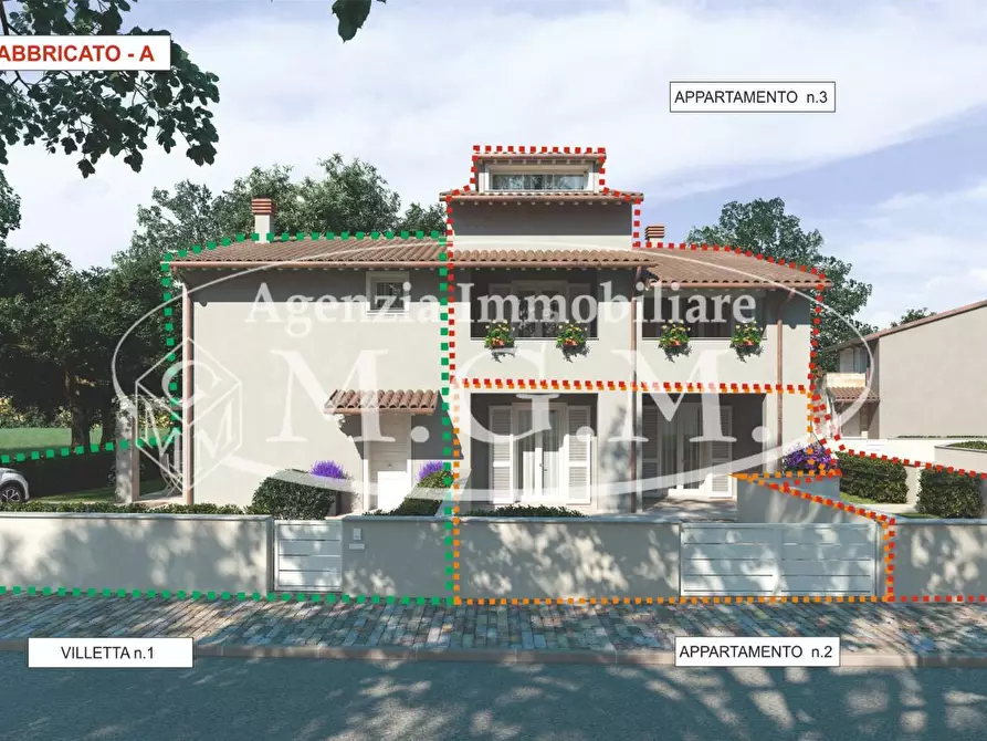 Immagine 13 di Casa trifamiliare in vendita  a Calcinaia