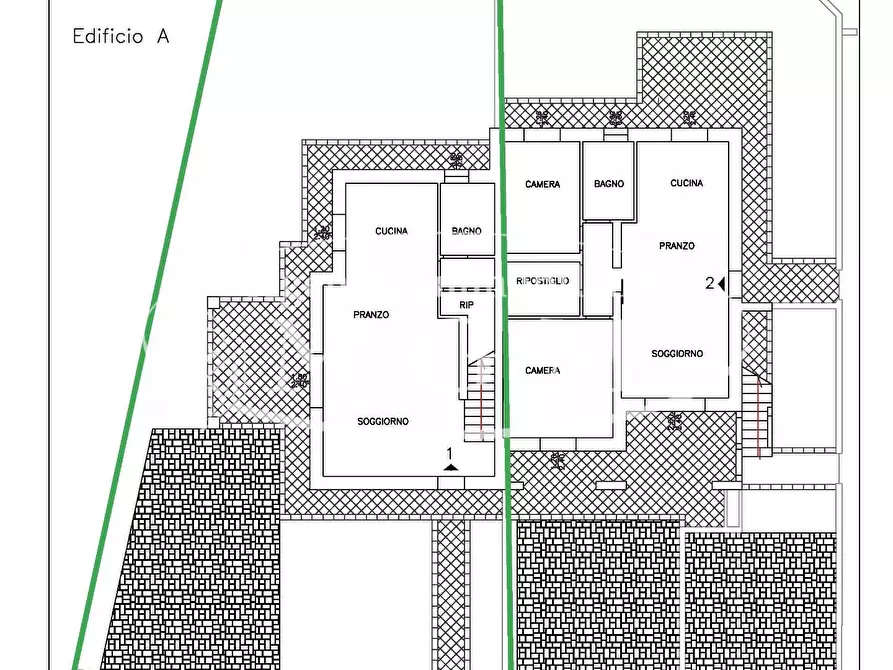 Immagine 18 di Casa trifamiliare in vendita  a Calcinaia
