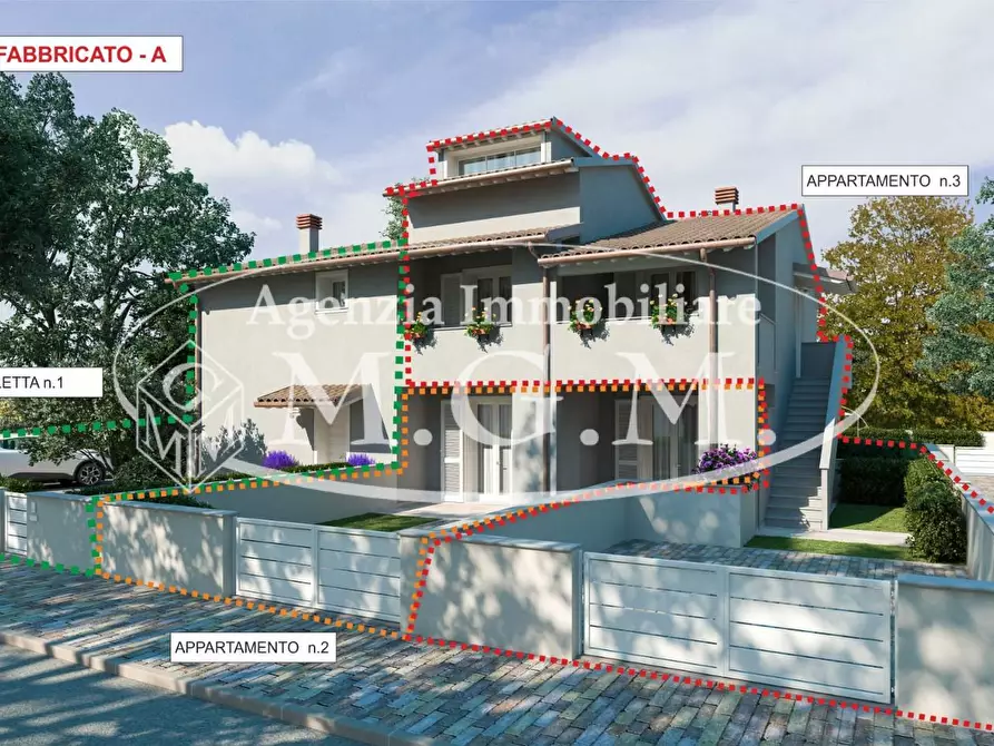 Immagine 10 di Casa trifamiliare in vendita  a Calcinaia