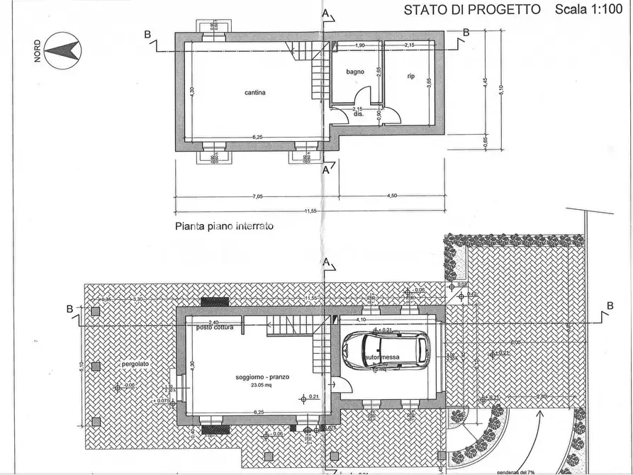Immagine 4 di Casa indipendente in vendita  a Lucca