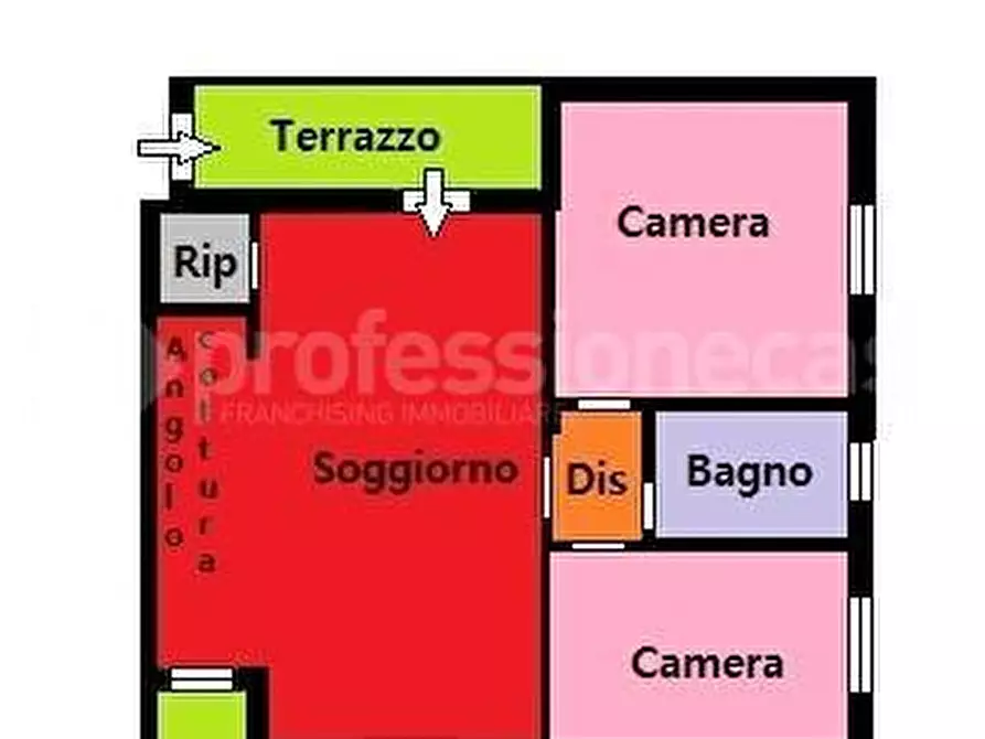 Immagine 20 di Appartamento in vendita  a Ponsacco