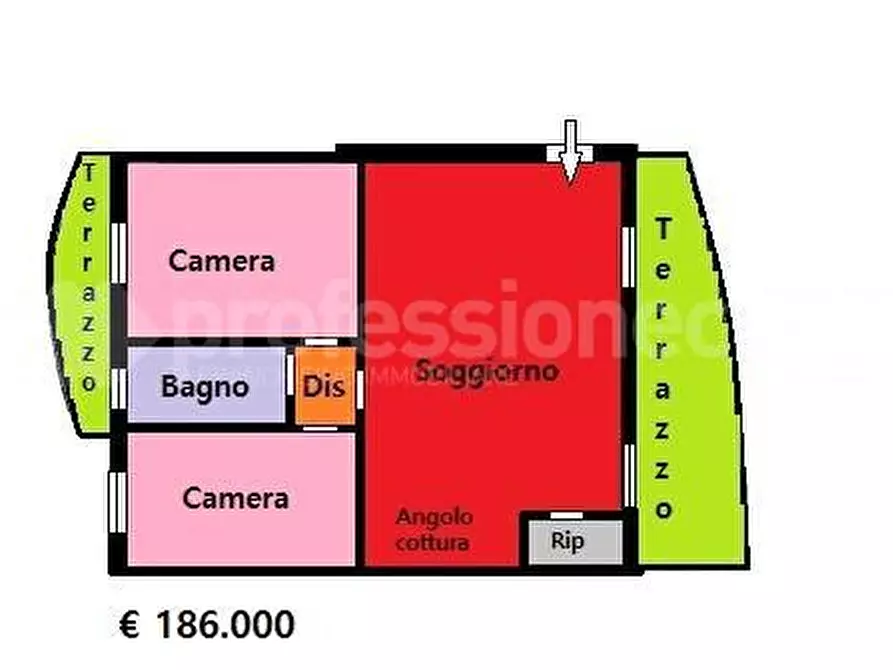 Immagine 22 di Appartamento in vendita  a Ponsacco