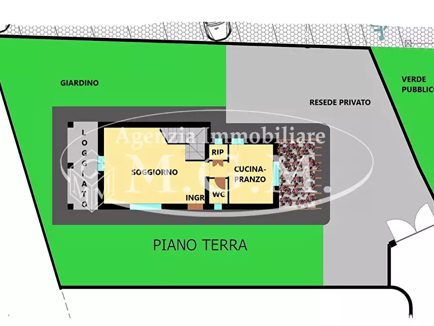 Immagine 6 di Villa in vendita  a Santa Maria A Monte