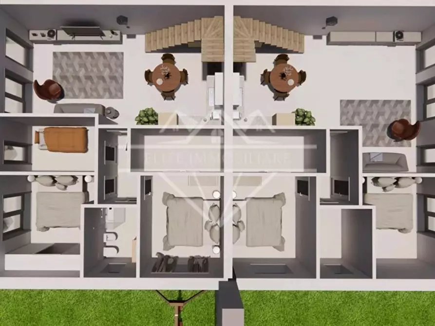 Immagine 4 di Villetta a schiera in vendita  a Massa