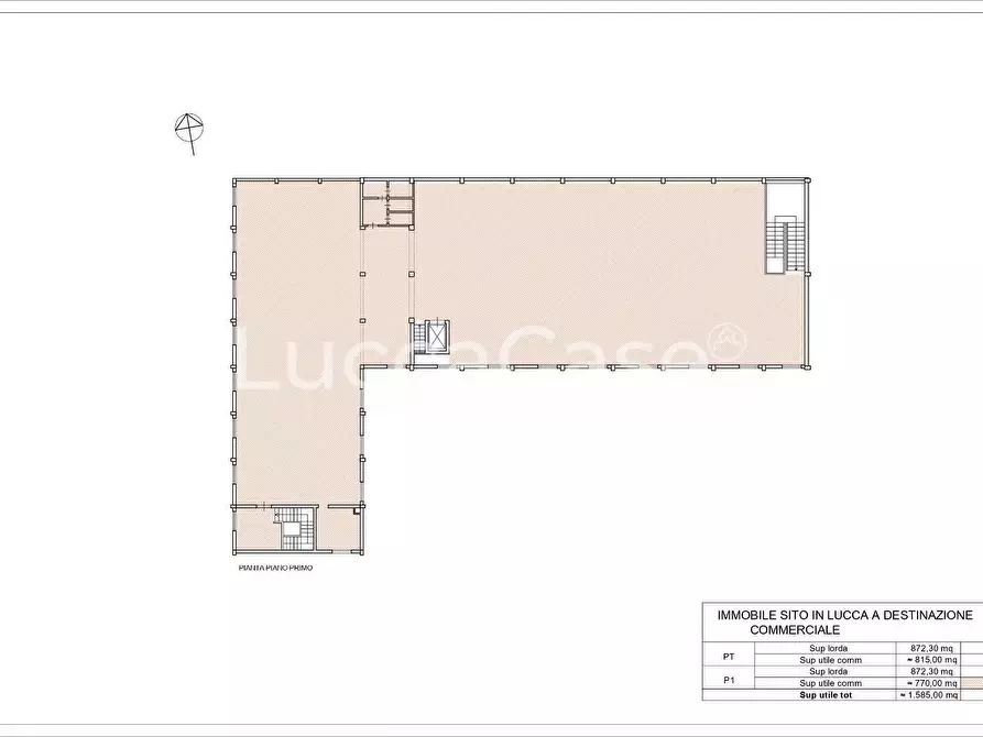 Immagine 2 di Capannone industriale in affitto  a Lucca