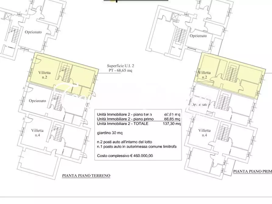 Immagine 2 di Villetta a schiera in vendita  a Monteriggioni