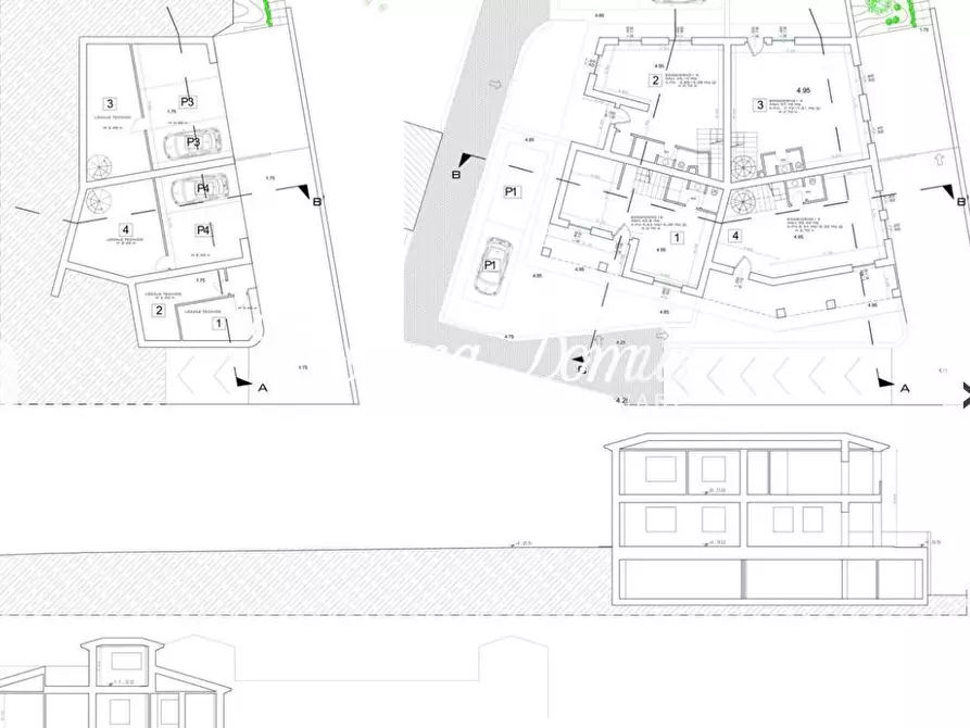 Immagine 15 di Casa quadrifamiliare in vendita  a Siena