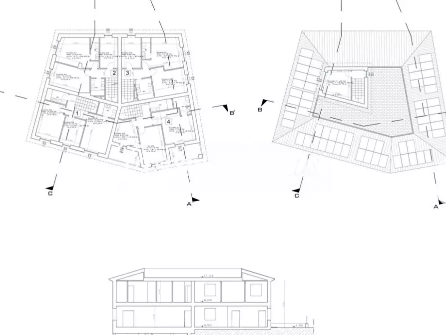 Immagine 13 di Casa quadrifamiliare in vendita  a Siena