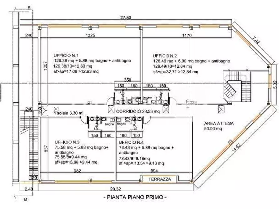 Immagine 1 di Ufficio in affitto  a Capannori