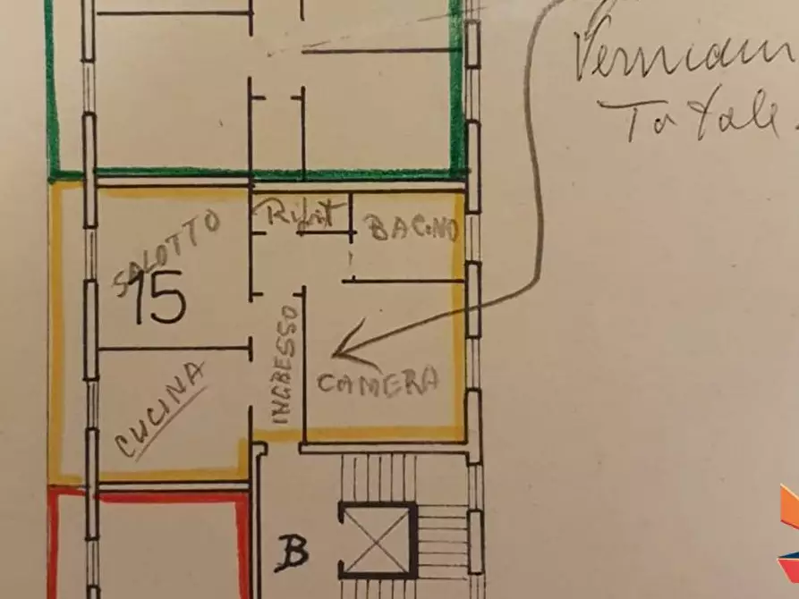 Immagine 12 di Appartamento in vendita  a Colle Di Val D'elsa