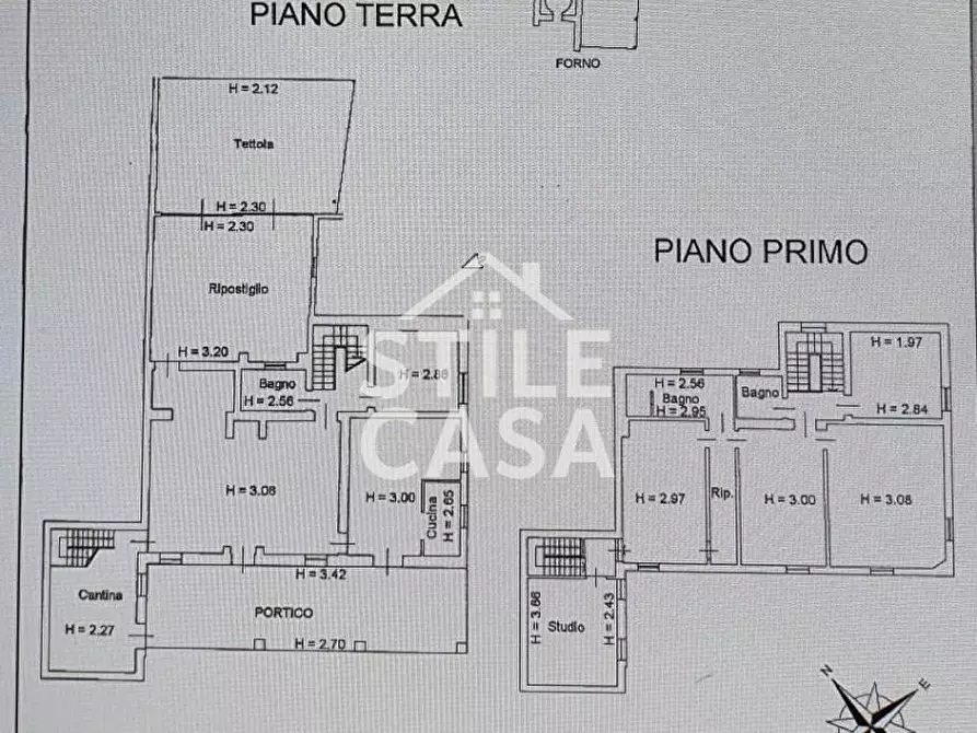 Immagine 25 di Casa semindipendente in vendita  a Altopascio