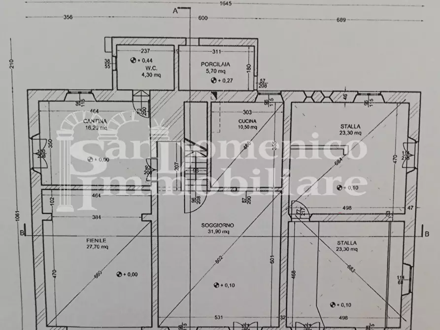Immagine 6 di Rustico / casale in vendita  a Calci