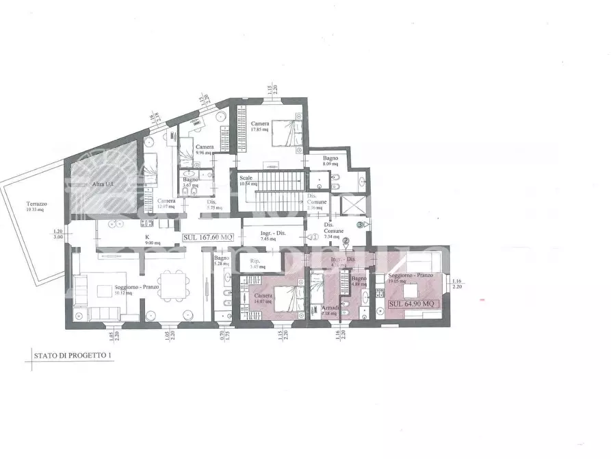 Immagine 8 di Appartamento in vendita  a Pisa