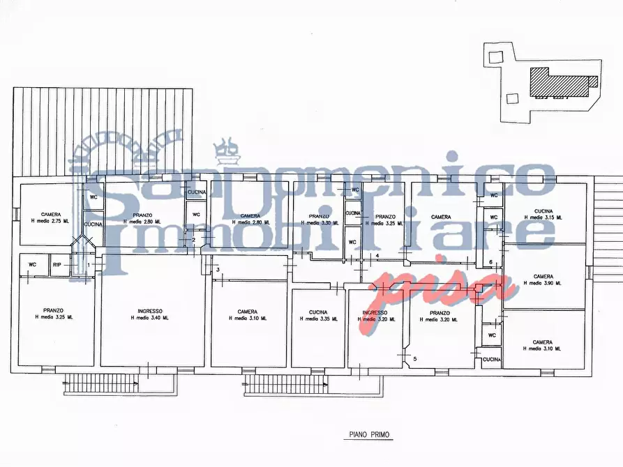 Immagine 8 di Casa colonica in vendita  a Rosignano Marittimo