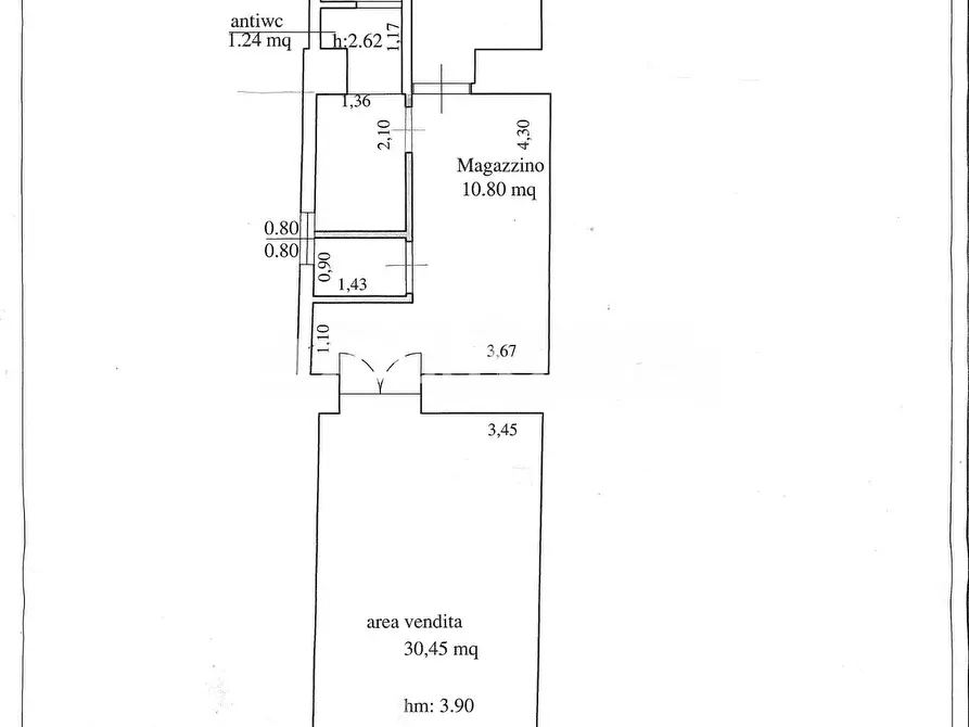 Immagine 16 di Locale commerciale in vendita  a Pisa
