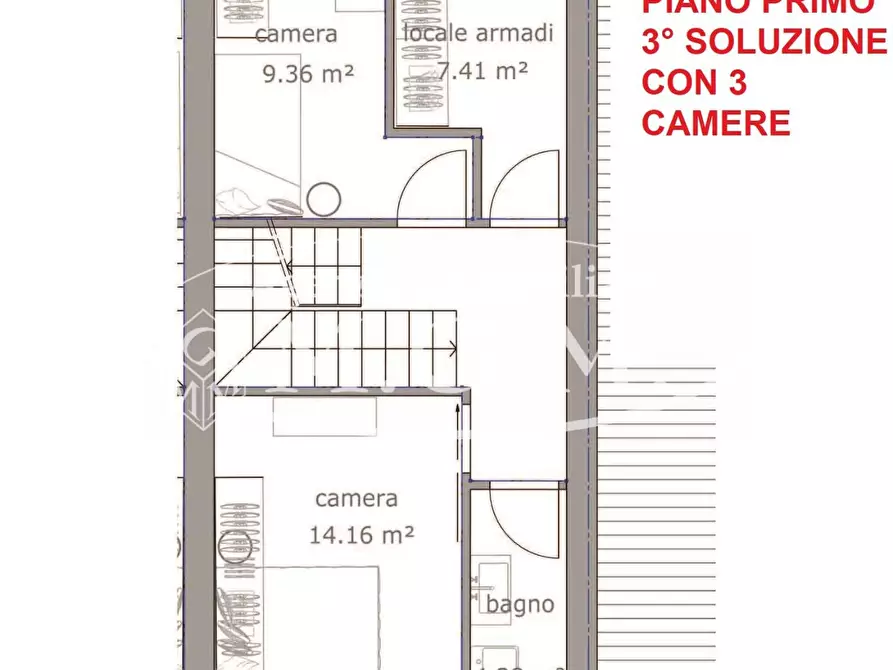 Immagine 18 di Villetta a schiera in vendita  a Castelfranco Di Sotto
