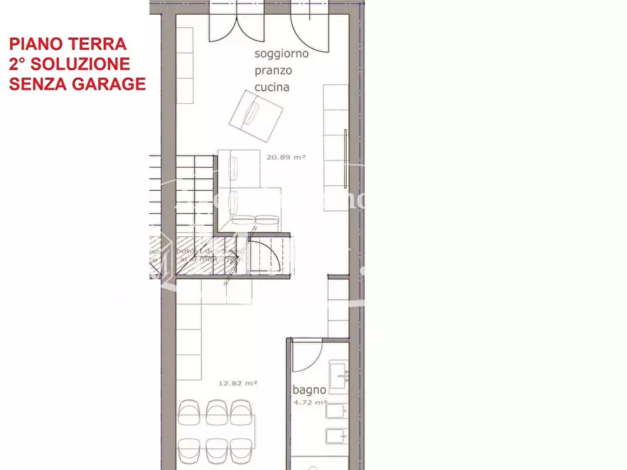 Immagine 15 di Villetta a schiera in vendita  a Castelfranco Di Sotto