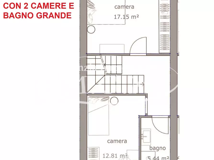 Immagine 16 di Villetta a schiera in vendita  a Castelfranco Di Sotto