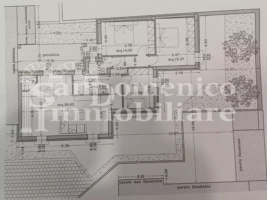 Immagine 1 di Villetta a schiera in vendita  a Cascina