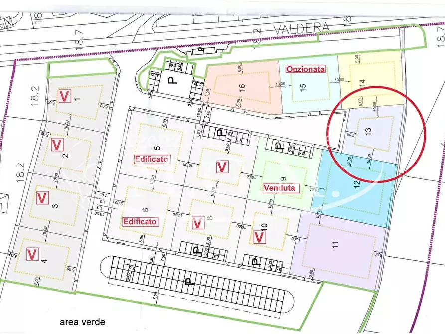 Immagine 3 di Terreno residenziale in vendita  a Pontedera