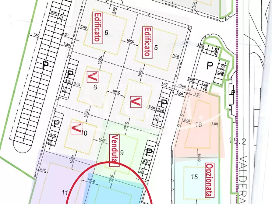 Immagine 5 di Terreno residenziale in vendita  a Pontedera