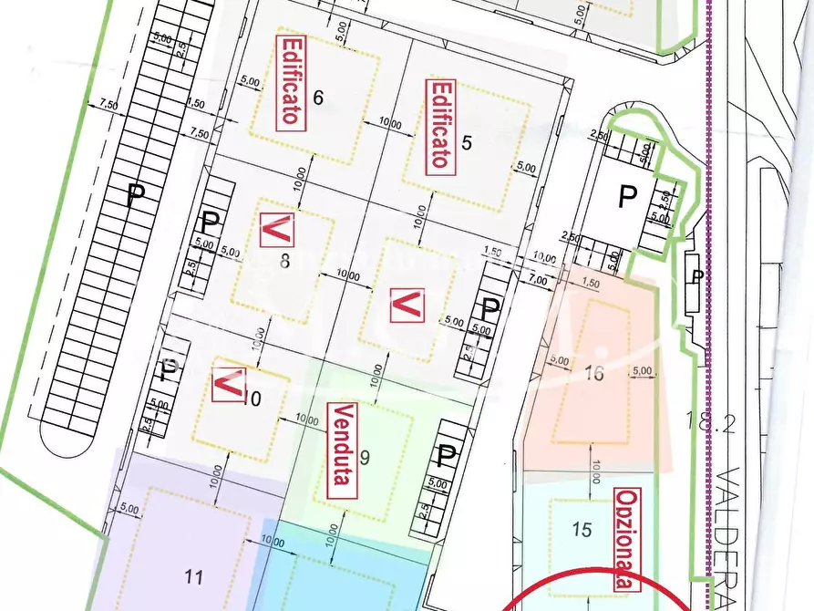 Immagine 5 di Terreno residenziale in vendita  a Pontedera