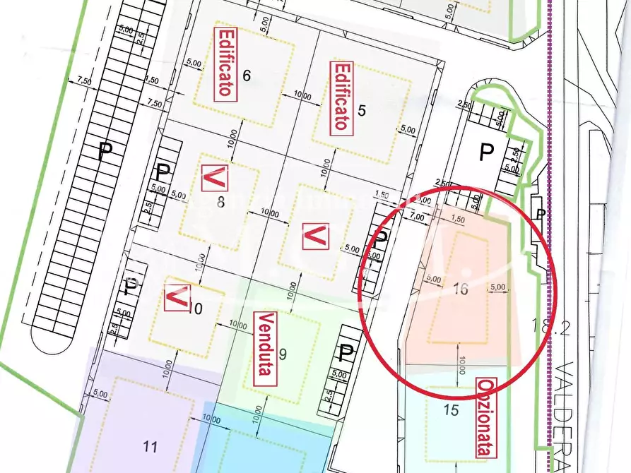 Immagine 5 di Terreno residenziale in vendita  a Pontedera