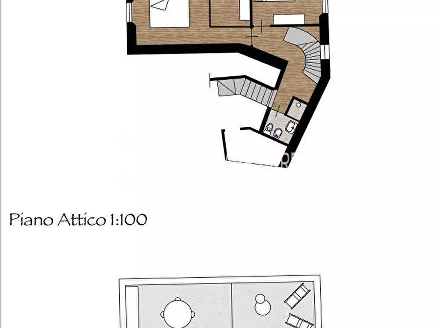 Immagine 8 di Porzione di casa in vendita  a Massa