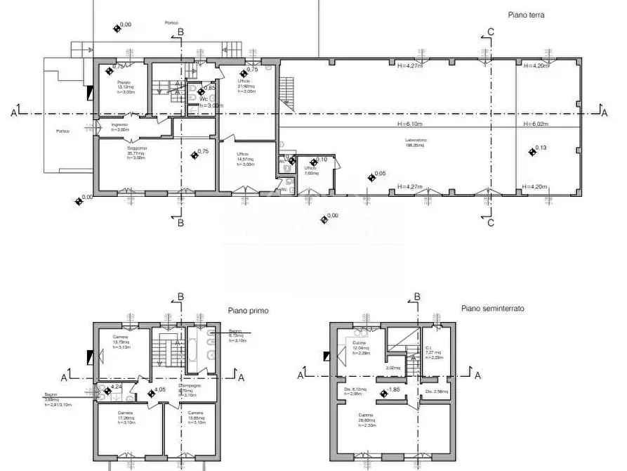 Immagine 12 di Villa in vendita  a Carrara