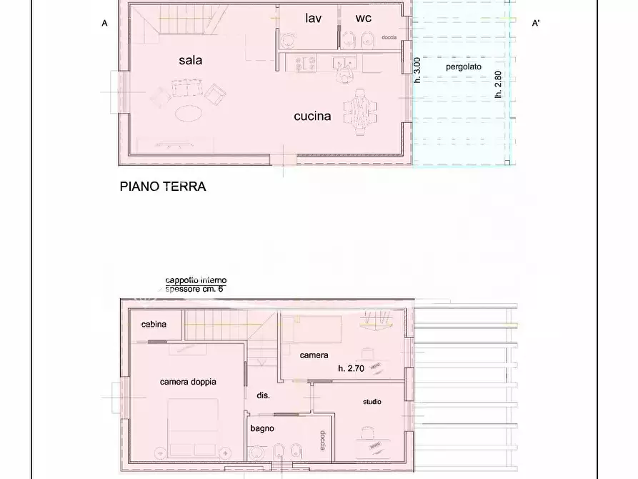 Immagine 18 di Casa indipendente in vendita  a Buti