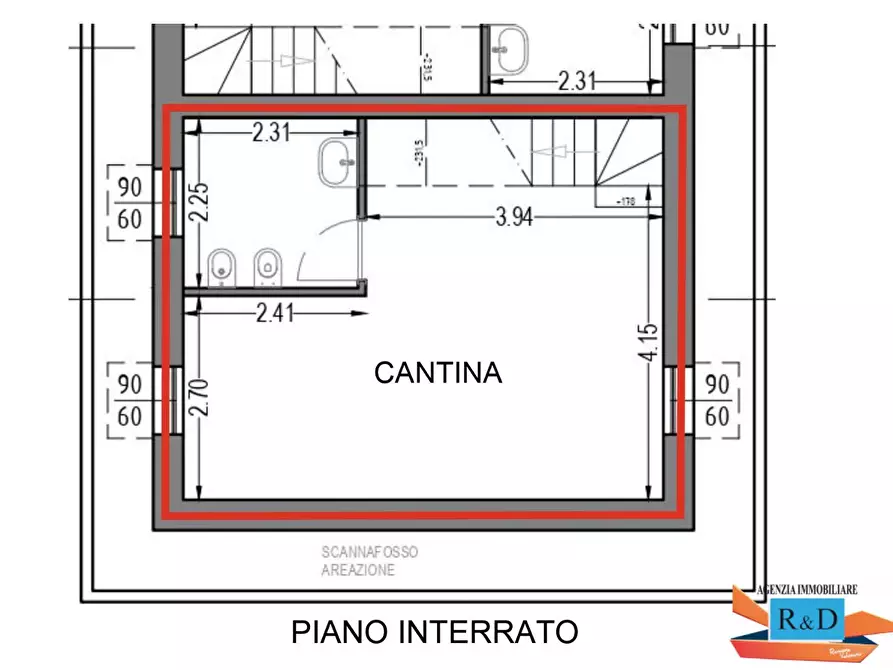 Immagine 4 di Casa bifamiliare in vendita  a Colle Di Val D'elsa