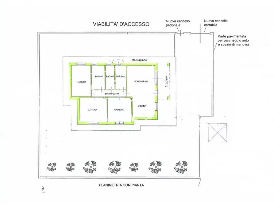 Immagine 1 di Villa in vendita  a Santa Maria A Monte