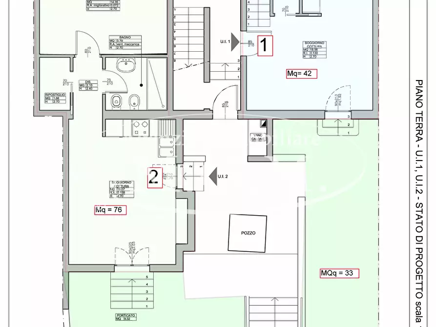 Immagine 3 di Palazzo in vendita  a Montopoli In Val D'arno