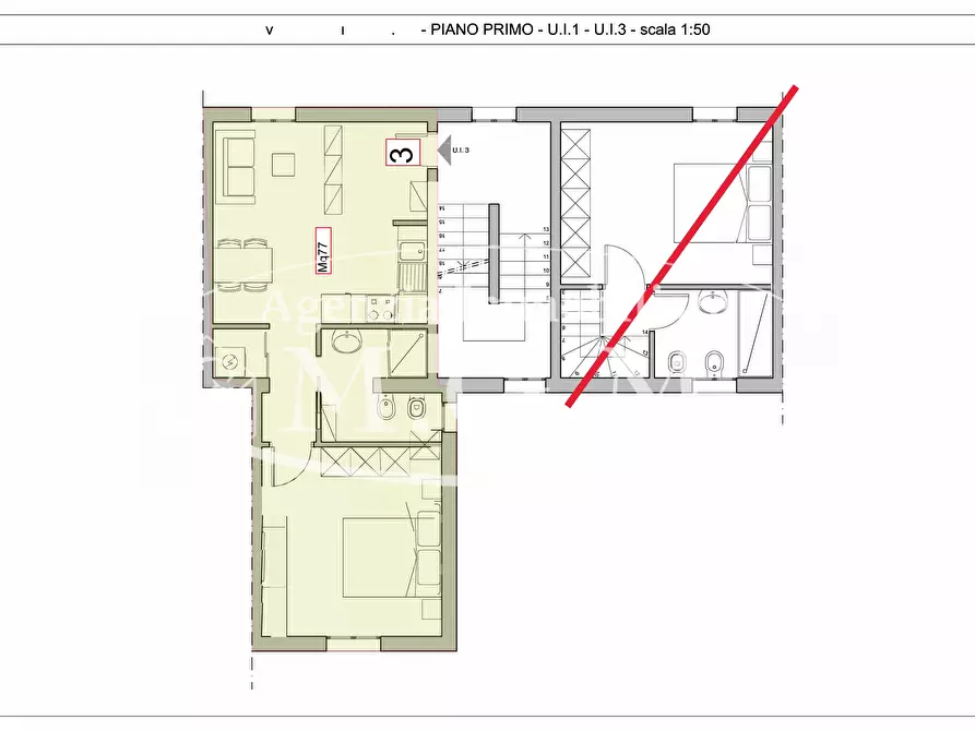 Immagine 2 di Palazzo in vendita  a Montopoli In Val D'arno