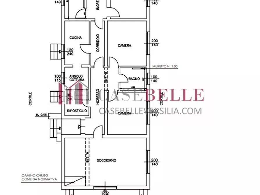 Immagine 33 di Casa bifamiliare in affitto  a Forte Dei Marmi