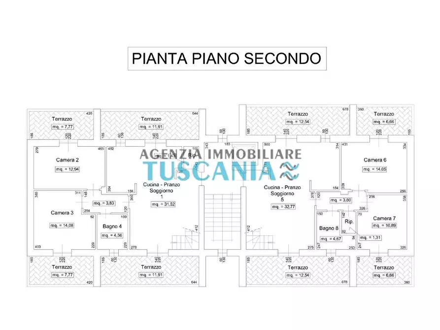 Immagine 4 di Appartamento in vendita  a Cecina