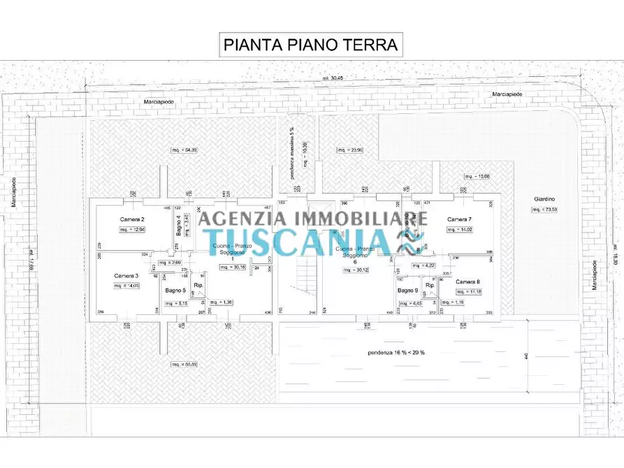 Immagine 2 di Appartamento in vendita  a Cecina