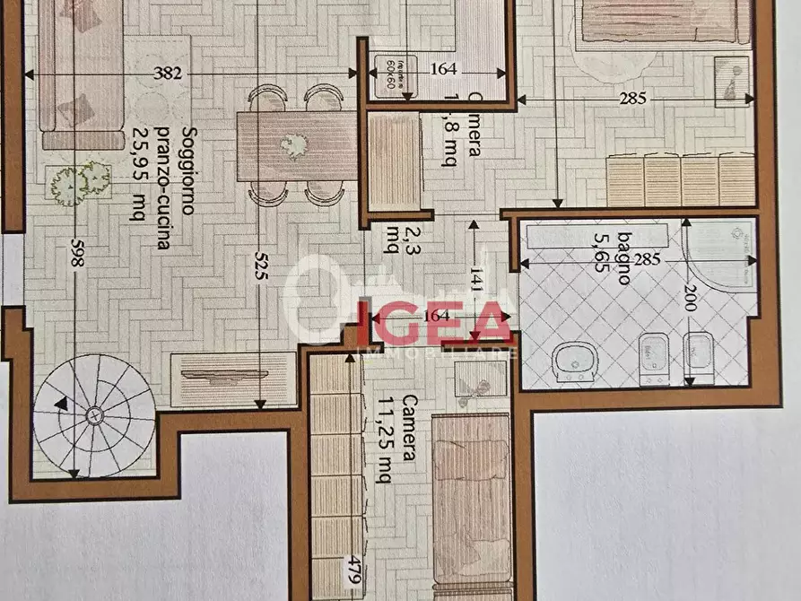 Immagine 29 di Appartamento in vendita  a Siena