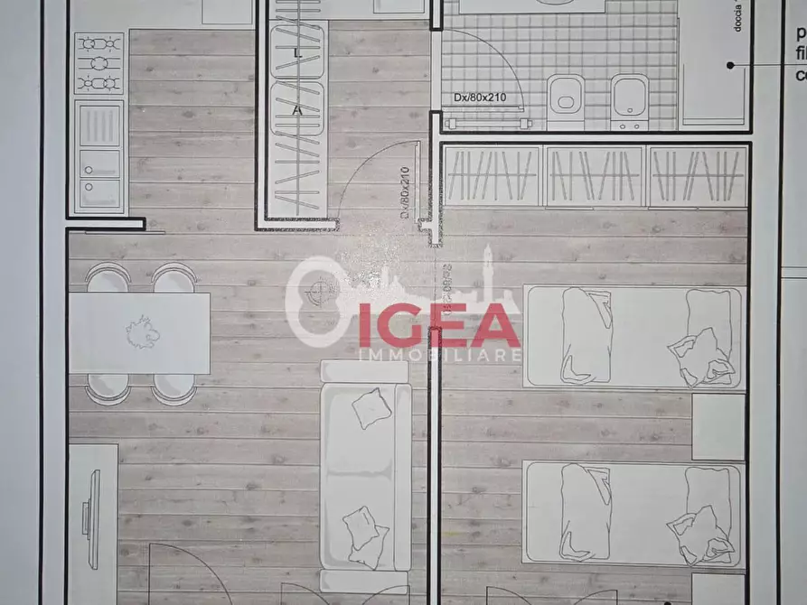 Immagine 2 di Appartamento in vendita  a Siena