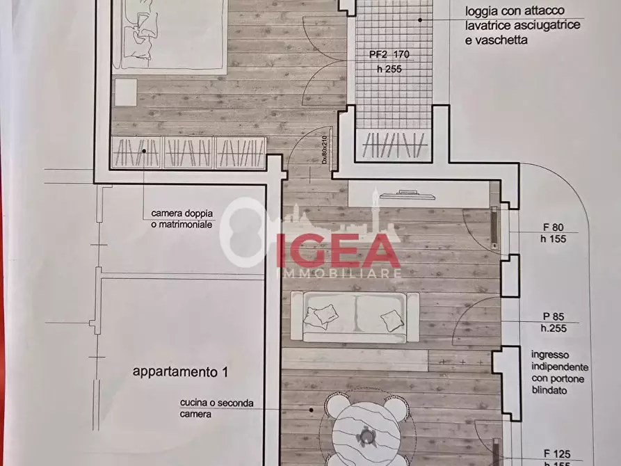 Immagine 17 di Appartamento in vendita  a Siena