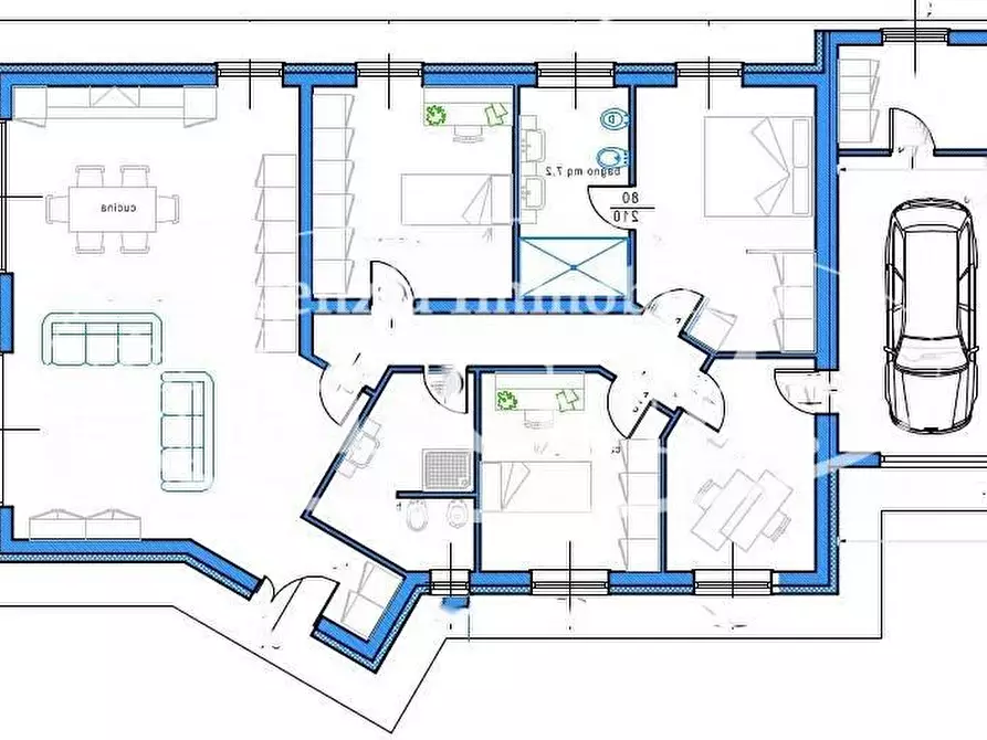 Immagine 4 di Terreno residenziale in vendita  a Buti